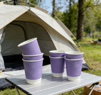 Ripple Wall Paper Coffee Cup Disposable Take Away