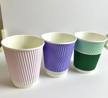 Factory Direct Sale Custom Paper Cups Double Disposable Drinking Paper Cup