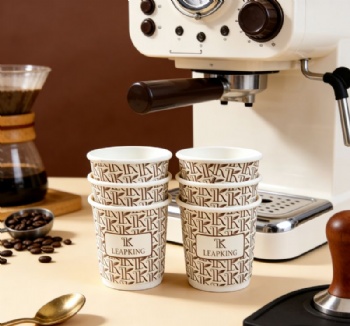 Double Wall Disposable PE Coated Paper Cups for Hot Drinks Juice & Carbonated Drinks  2.5oz-16oz