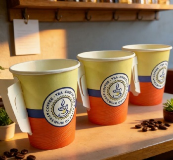 Good Selling High Quality Cheap Price Factory Wholesale Coffee Tea Paper Cups for Hot Drinks with Handle